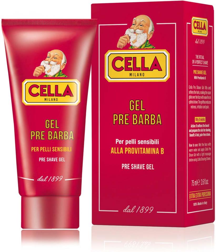 Cella Milano Pre Shave Gel 75 ml