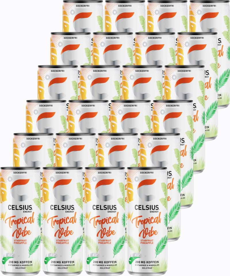Celsius Tropical Vibe 24-Pack