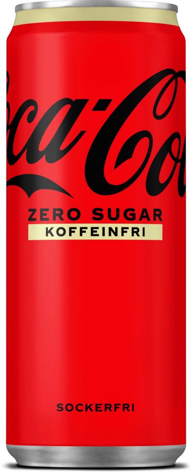 Coca-Cola Zero Sugar Zero Caffeine 33 cl