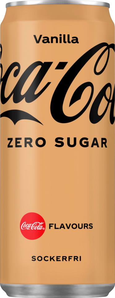 Coca Cola Zero Vanilj 33 cl