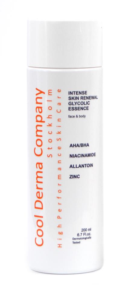 Cool Derma Intense skin renewal glycolic essence 200 ml