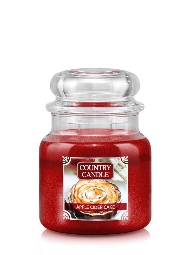 Country Candle 2 Wick M Jar  Apple Cider Cake