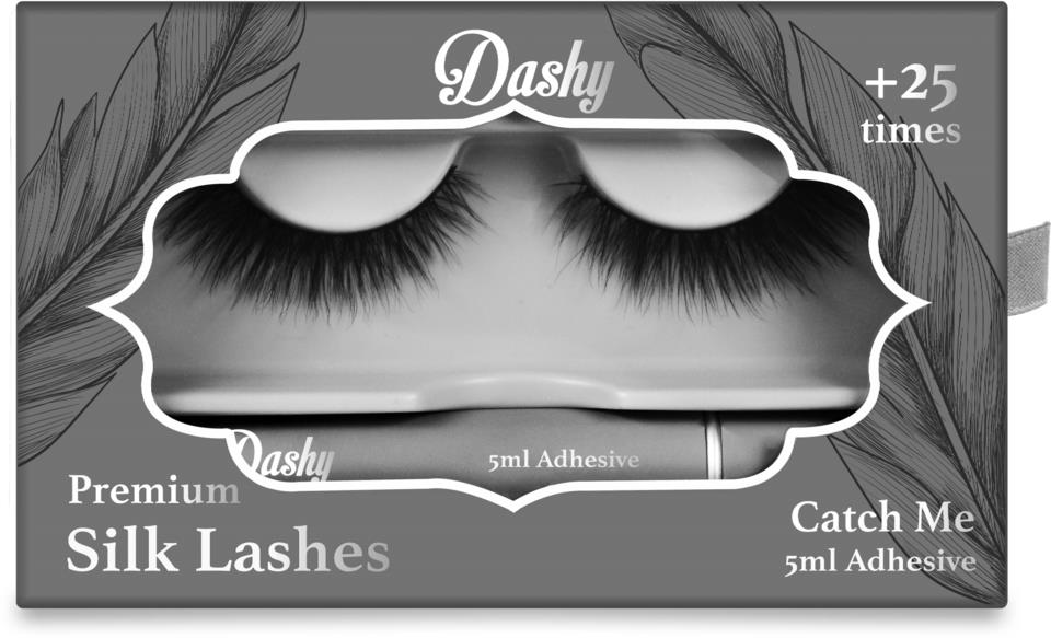 Dashy Premium Silk Lashes Catch Me + 5 ml Adhesive