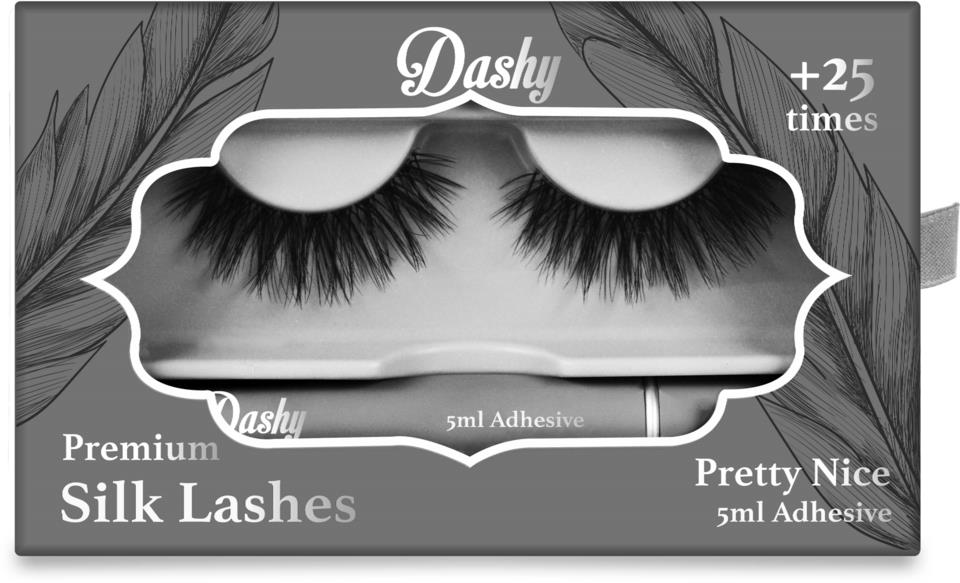 Dashy Premium Silk Lashes Pretty Nice + 5 ml Adhesive