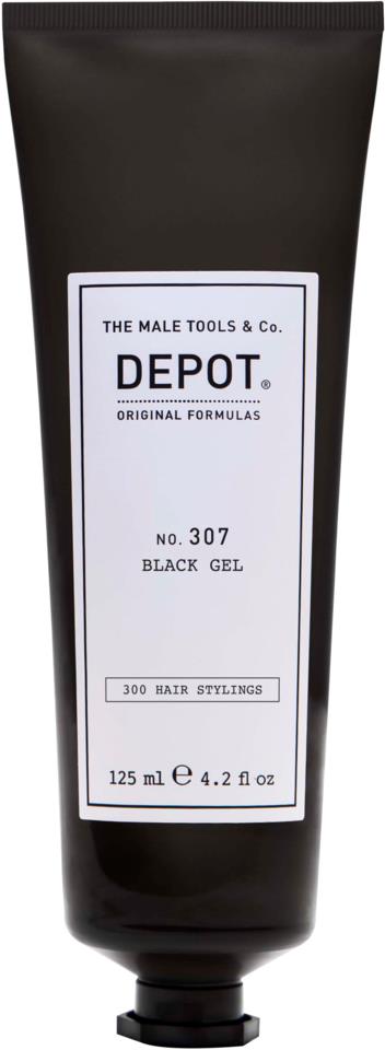 DEPOT MALE TOOLS No. 307 Black Gel  125 ml