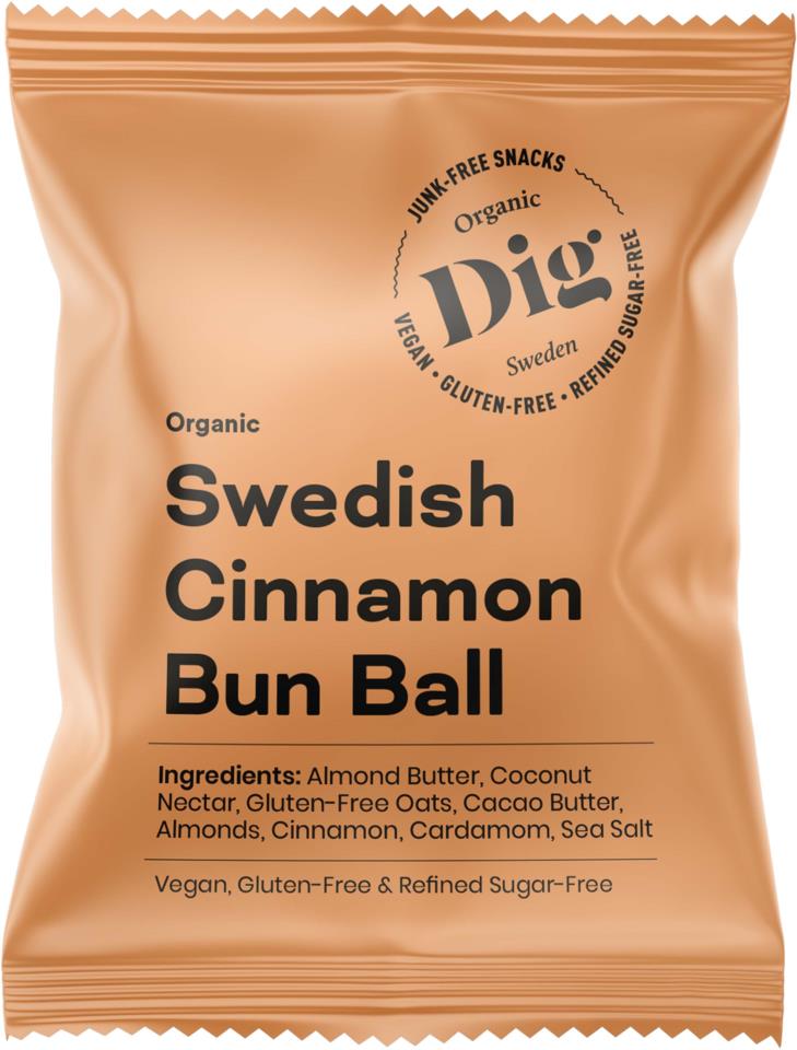 DIG Organic Swedish Cinnamon Bun Ball 25g