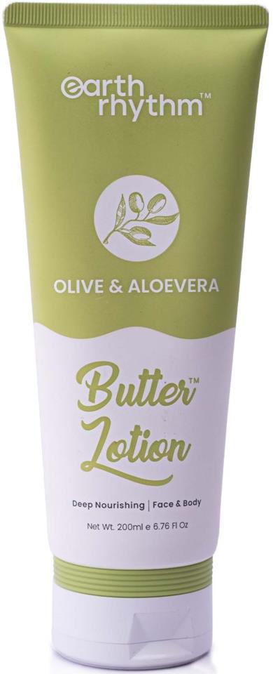 Earth Rhythm Olive & Aloe Vera Butter Body Lotion 200 ml
