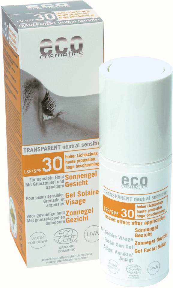 Eco Cosmetics Solgel 30 Spf Ansikte 30ml