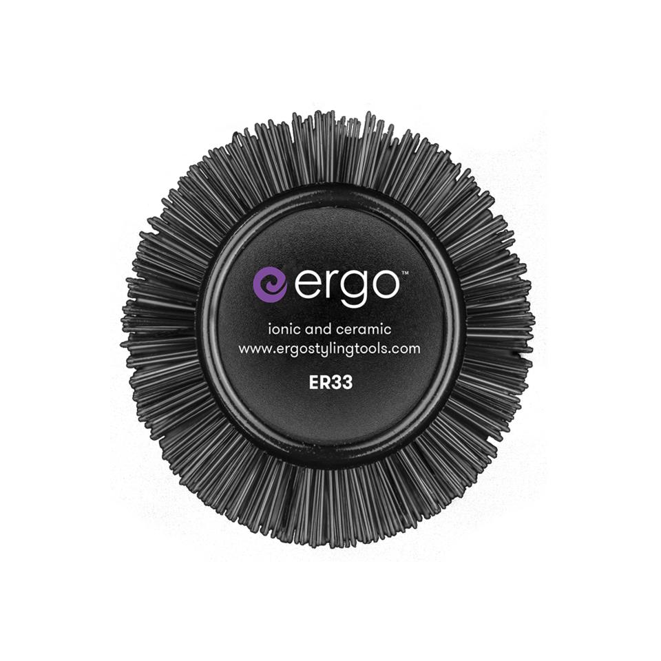 Ergo Er33 Ionic Ceramic Round Hair Brush