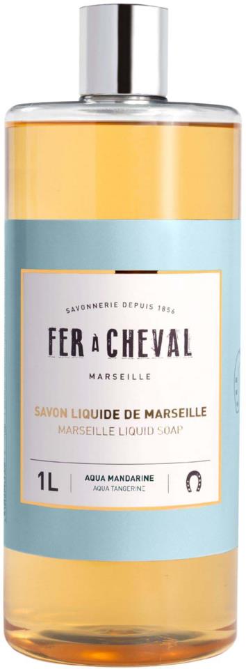 Fer à Cheval Marseille Liquid Soap Refill Aqua Tangerine 1000 ml