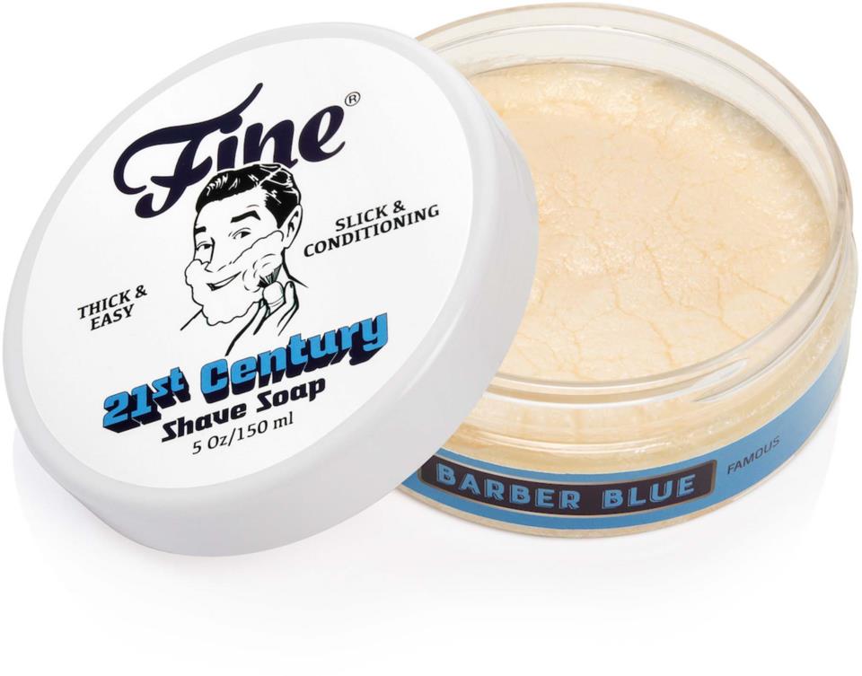 Fine Accoutrements Barber Blue Shaving Soap 150 ml