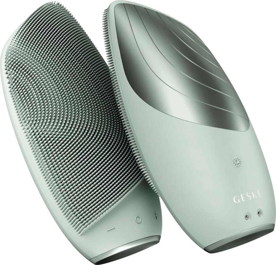 Geske Sonic Thermo Facial Brush | 6 in 1 Green