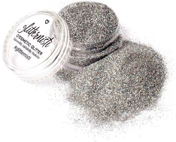 Glitternisti Only Silver Cosmetic Glitter 5 ml