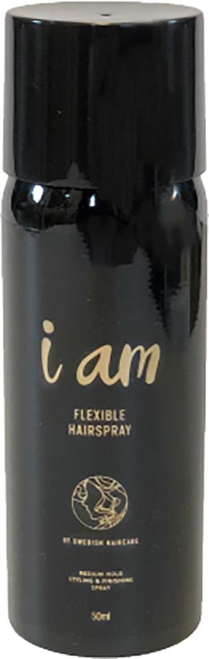 I am by Swedish Haircare I am Flexible Hairspray 50ml