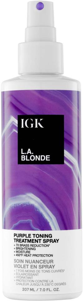 IGK Blond LA Toning Leave In Spray 207 ml
