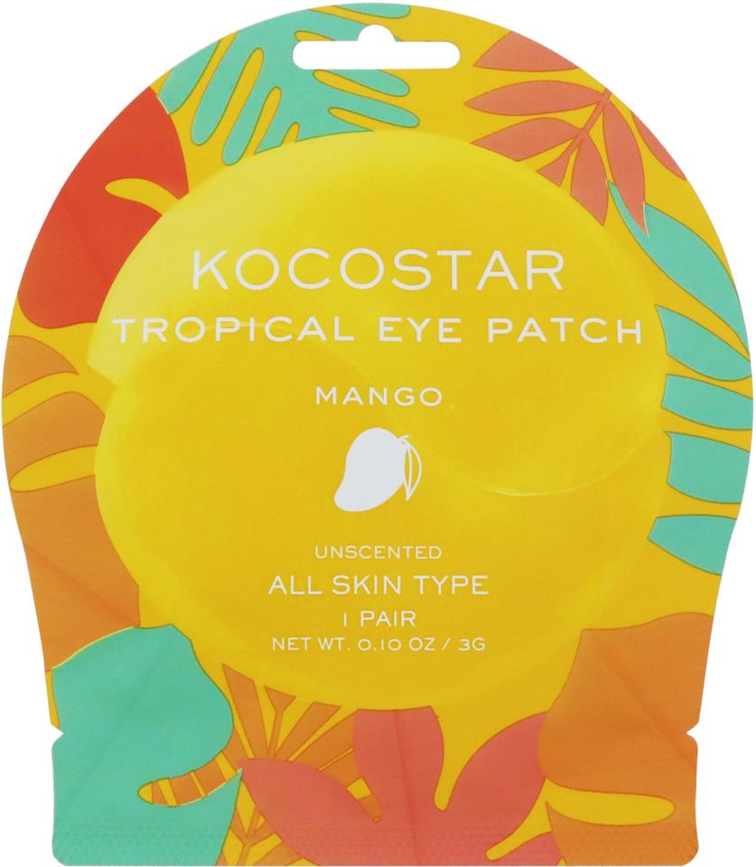KOCOSTAR Tropical Eye Patch Mango 1 pair