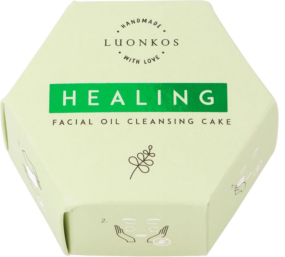 Luonkos Healing Facial Oil Cleansing Cake 60g