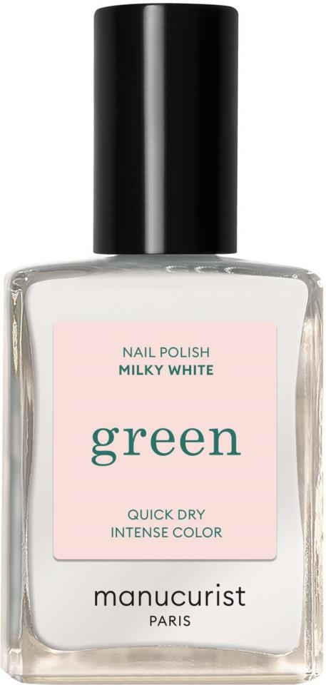 Manucurist Green Nail Polish Milky White 15ml