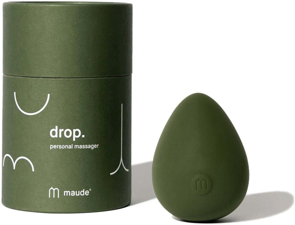 Maude Drop. Personal Massager Green