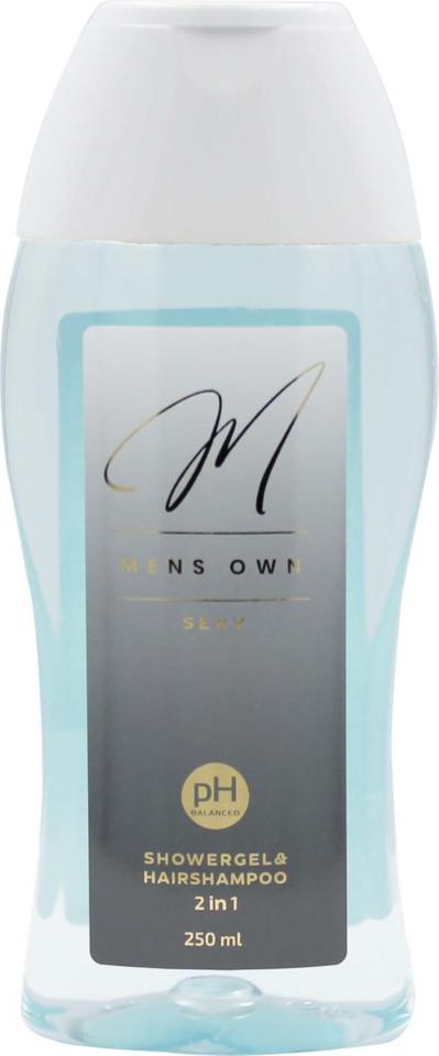 Mens Own 2-in-1 Shampoo & Showergel Sexy 250 ml