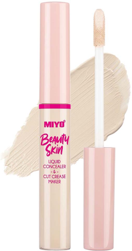 MIYO Beauty Skin Liquid Concealer 1 Hello Cream