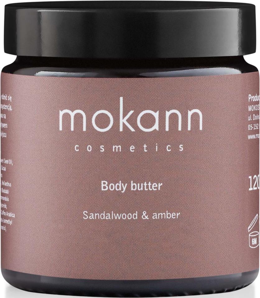 MOKANN COSMETICS Body butter Sandalwood & amber 120 ml