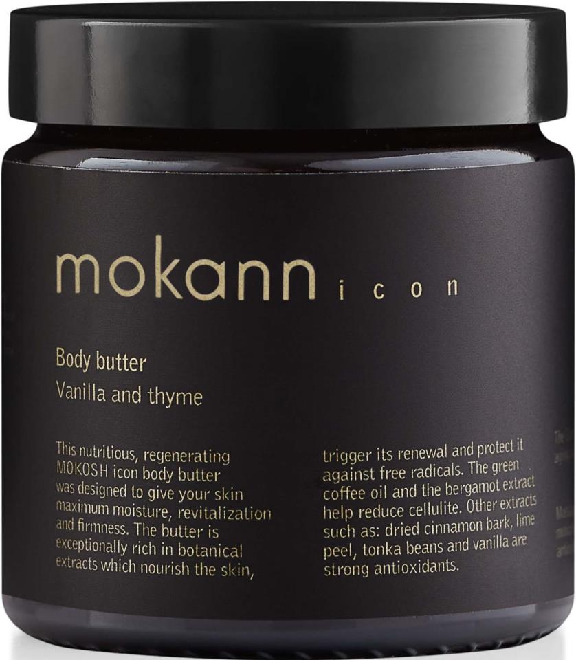 MOKANN COSMETICS Body butter Vanilla & thyme 120 ml