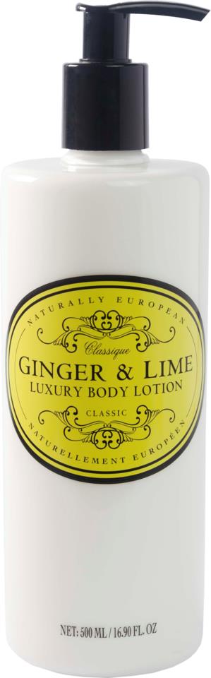 Naturally European Body Lotion Ginger & Lime 500 ml