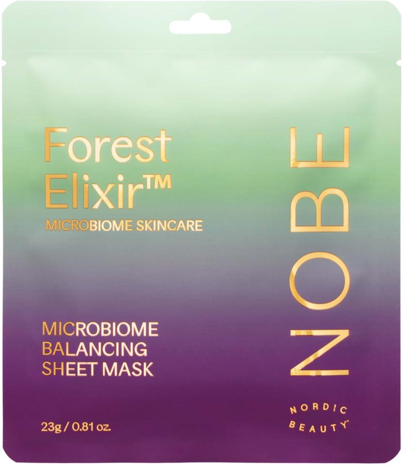 NOBE Forest Elixir™ Microbiome Balancing Sheet Mask 1 pcs