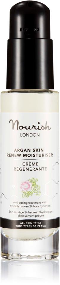 Nourish London Argan Skin Renew Moisturiser 50 ml