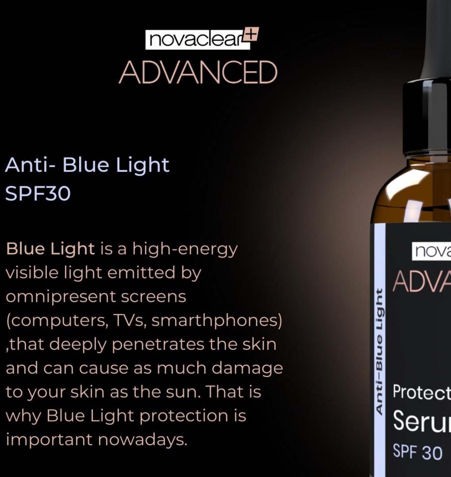 Novaclear Advanced Protective Serum SPF 30 Anti-Blue Light 3