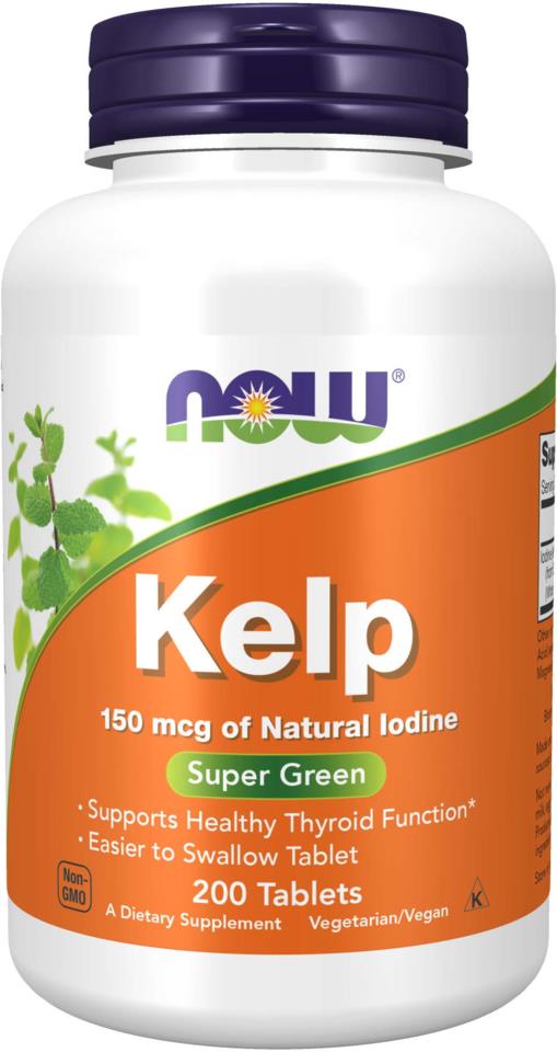 NOW  Kelp Jod 200 Tabletter
