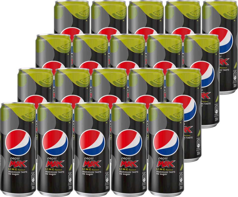 Pepsi Max Lime 20 x 33cl