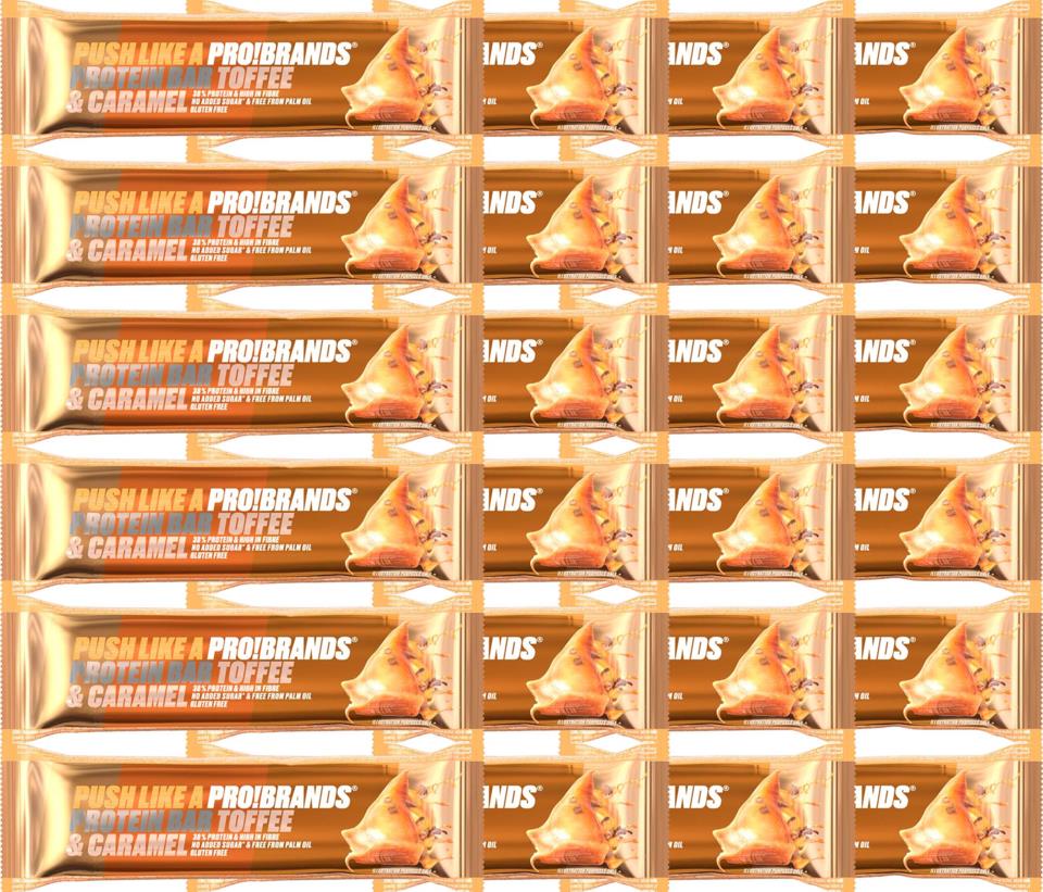 Probrands Protein Bar Toffee & Caramel 24 x 45 g