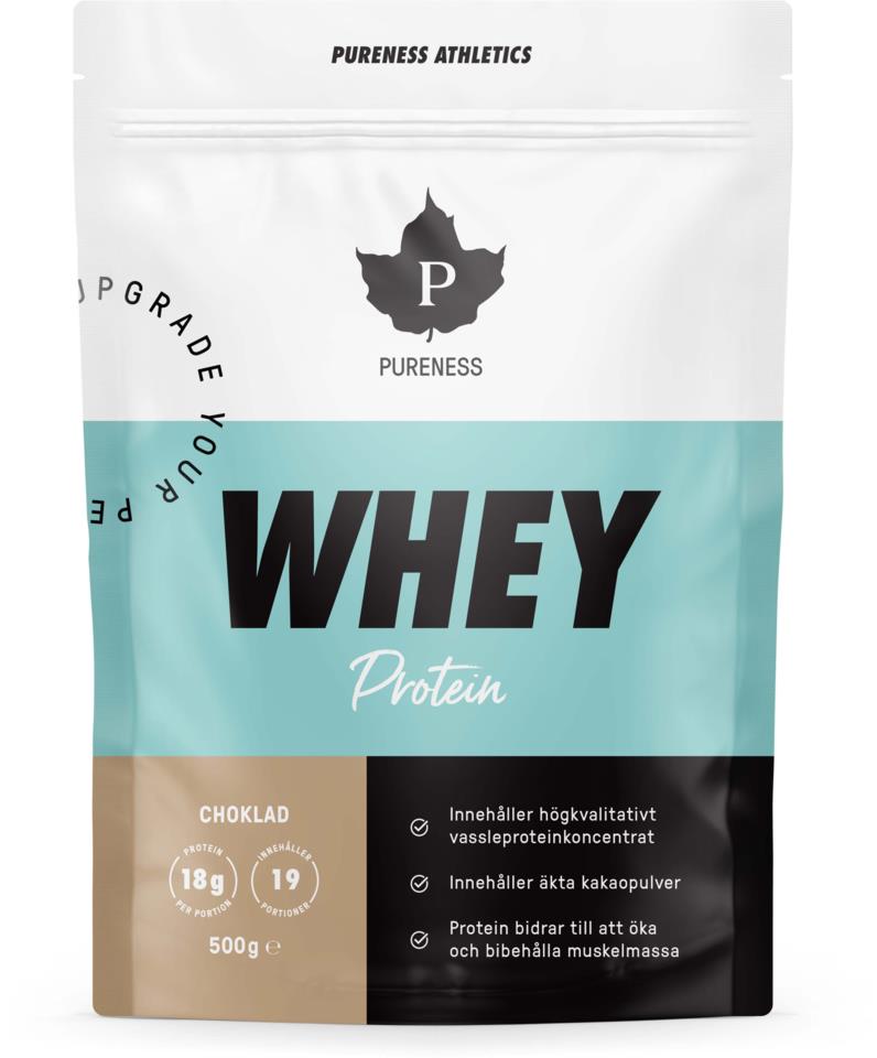 Pureness Athletics Whey Whey Protein | Choklad - 500 g