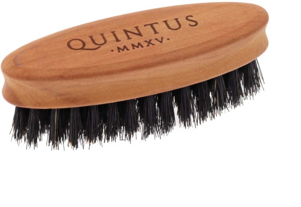 Quintus MMXV Small Beard Brush Pearwood Soft Natural Bristles