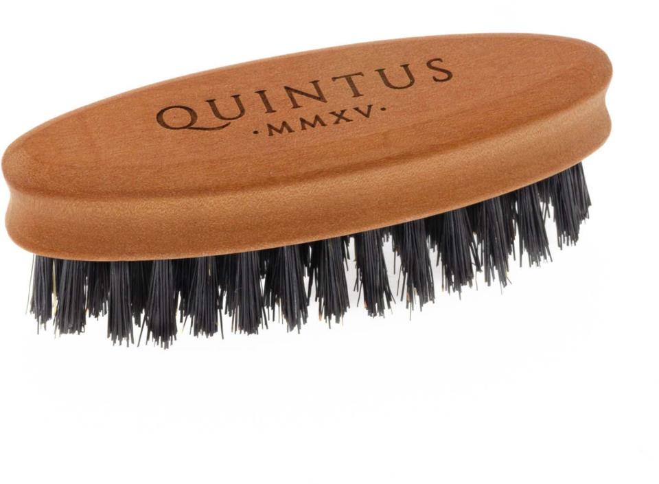 Quintus MMXV Small Beard Brush Pearwood Wild Boar Bristles