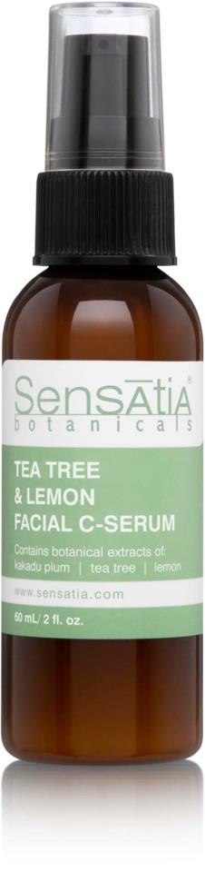 Sensatia Botanicals  Tea Tree & Lemon Facial C-Serum Moisturizer 60 ml