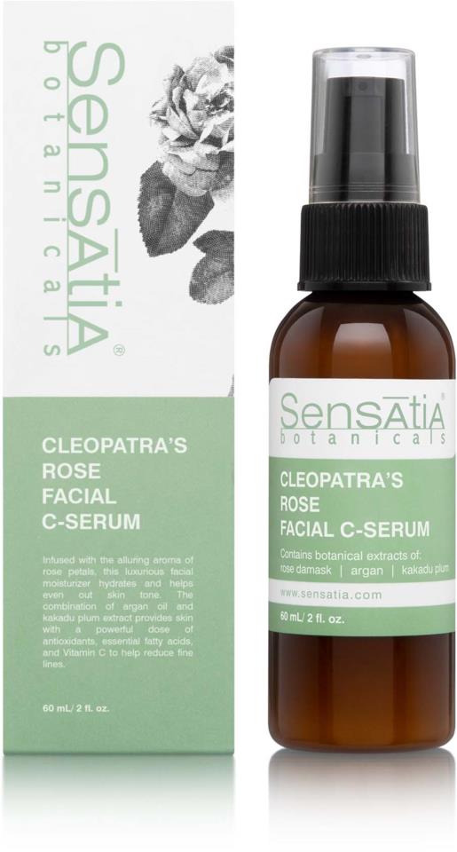 Sensatia Botanicals Cleopatra’s Rose Facial C-Serum Moisturizer 60 ml
