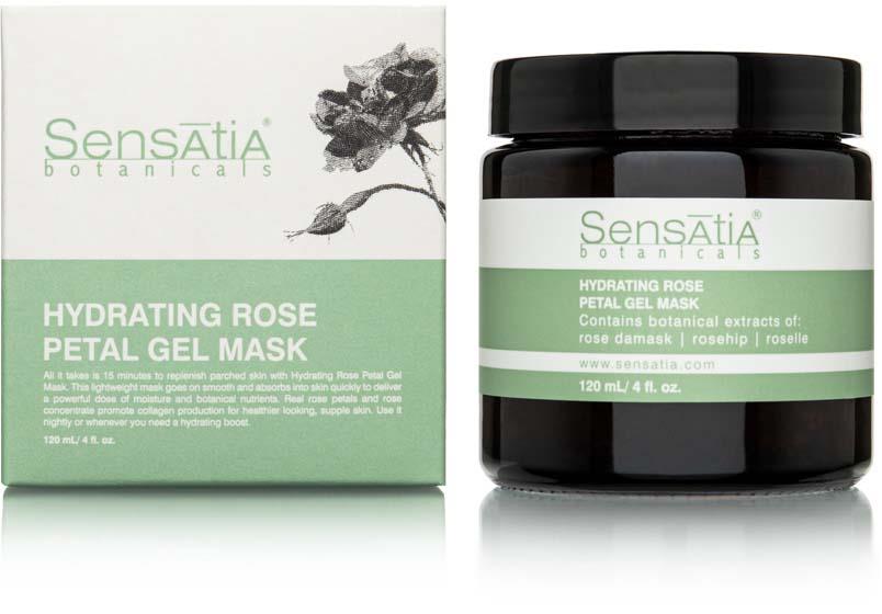 Sensatia Botanicals Hydrating Rose Petal Gel Mask 120 ml