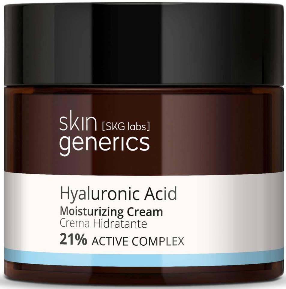 Skin Generics Hyaluronic Acid Moisturising Cream 21% Active Complex 50 ml