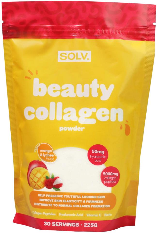 SOLV Beauty Collagen Mango-Lychee 225 g