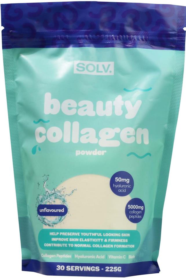 SOLV Beauty Collagen Unflavoured 225 g