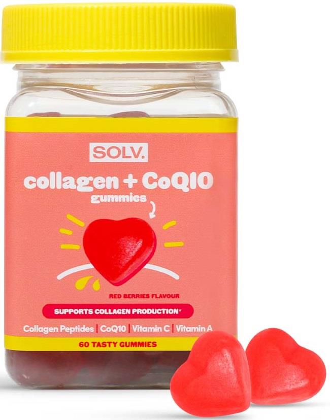 SOLV Collagen Peptides + CoQ10 Gummies 60 pcs
