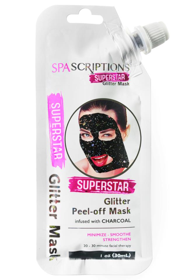 SpaScriptions Superstar- Glitter Peel-Off Mask