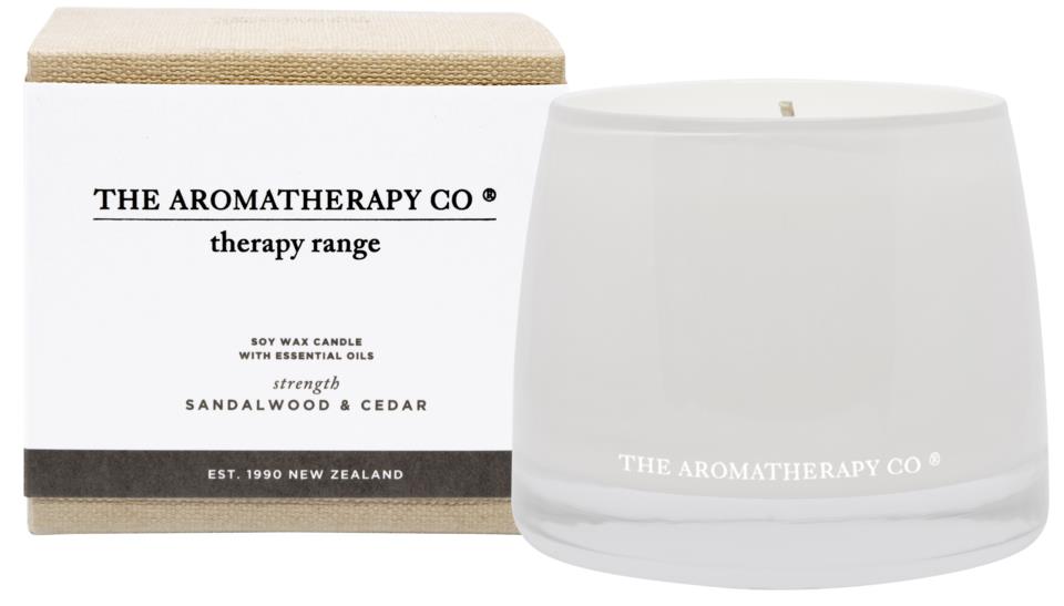Therapy Range Therapy candle - Strength - Sandalwood & Cedar