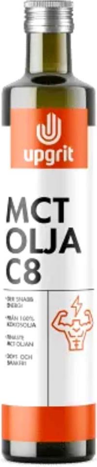 Upgrit C8 MCT-olja 500 ml